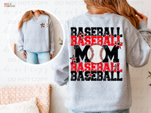 Load image into Gallery viewer, Baseball Mom Personalized DTF Transfer Set
