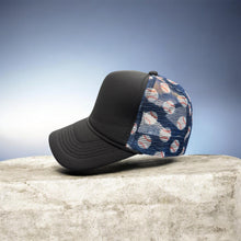 Load image into Gallery viewer, Baseballs Black Blank Foam Hat
