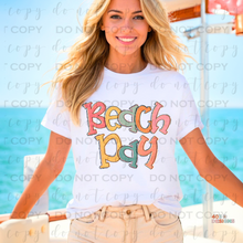 Load image into Gallery viewer, Beach Day DTF Transfer
