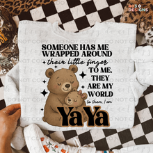 Load image into Gallery viewer, Bear Title Personalized DTF Transfer
