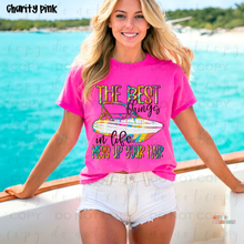 Load image into Gallery viewer, Best Things Mess Up Your Hair Speedboat DTF Transfer
