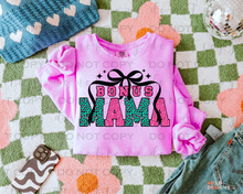 Load image into Gallery viewer, Black Bow Personalized DTF Transfer
