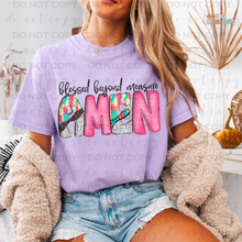 Load image into Gallery viewer, Blessed Beyond Measure DTF Transfer
