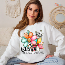Load image into Gallery viewer, Bloom Where God Plants You DTF Transfer

