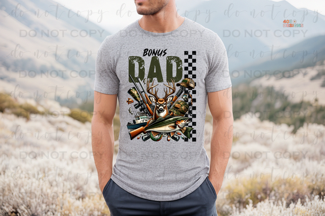 Bonus Dad DTF Transfer