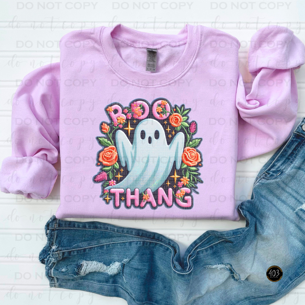 Boo Thang DTF Transfer