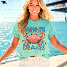 Load image into Gallery viewer, Born To Beach DTF Transfer
