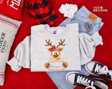 Load image into Gallery viewer, Personalized Reindeer DTF Transfer
