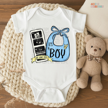Load image into Gallery viewer, Baby Announcement Boy DTF Transfer
