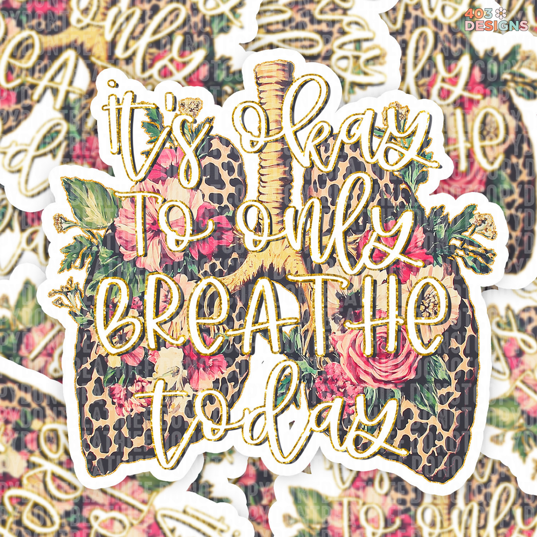 Breathe Today CFA UV Sticker