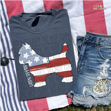 Load image into Gallery viewer, Patriotic Animal Breeds DTF Transfer
