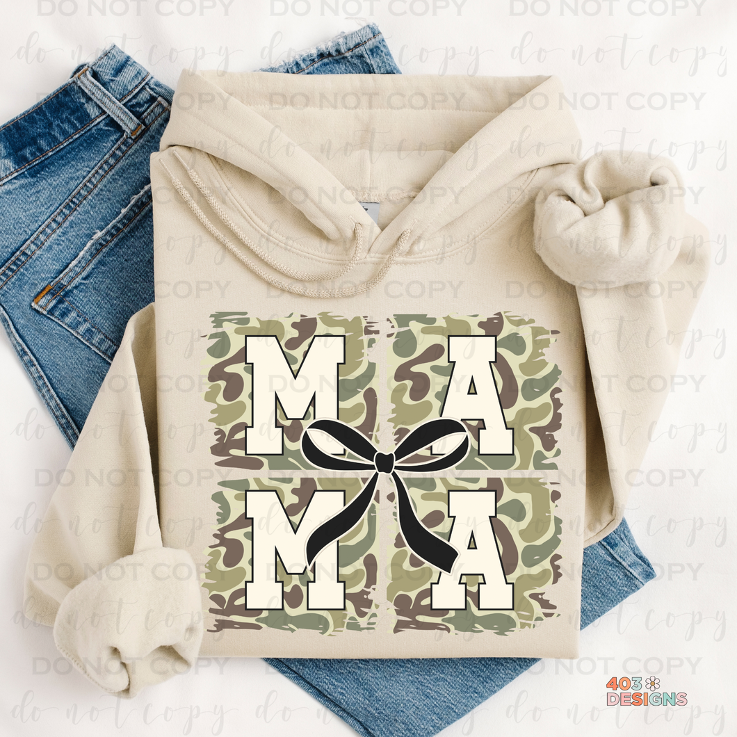 Camo Mama DTF Transfer