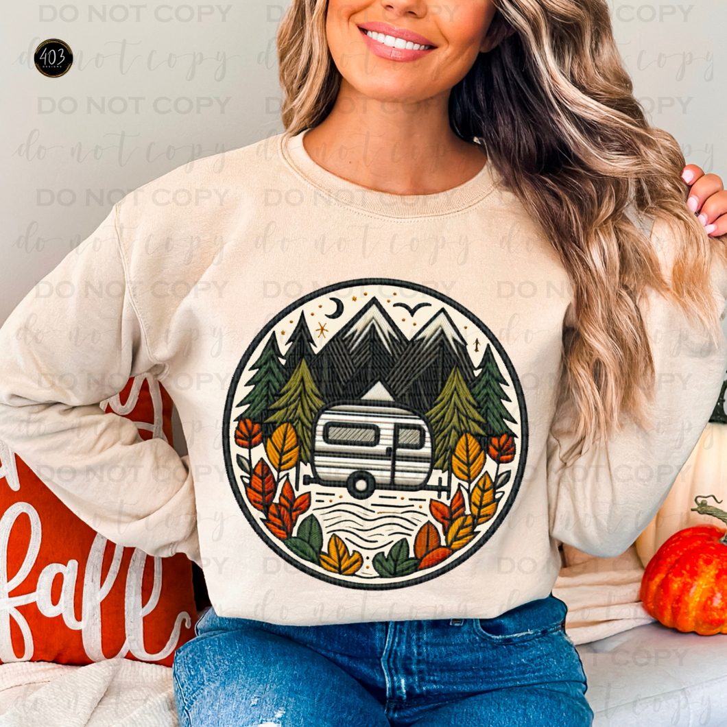 Camping Adventure DTF Transfer