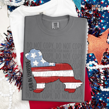 Load image into Gallery viewer, Patriotic Animal Breeds DTF Transfer
