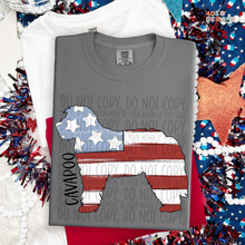 Load image into Gallery viewer, Patriotic Animal Breeds DTF Transfer
