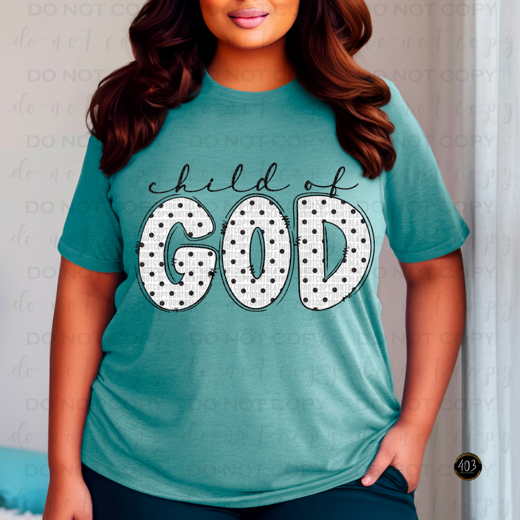 Child Of God DTF Transfer