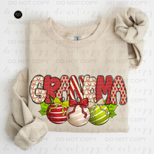 Load image into Gallery viewer, Christmas Bells Personalized DTF Transfer
