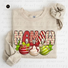 Load image into Gallery viewer, Christmas Bells Personalized DTF Transfer
