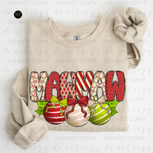 Load image into Gallery viewer, Christmas Bells Personalized DTF Transfer
