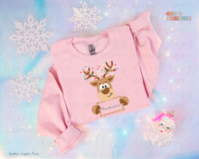 Load image into Gallery viewer, Personalized Reindeer DTF Transfer
