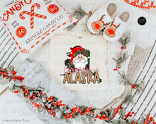 Load image into Gallery viewer, Christmas States Gold DTF Transfer
