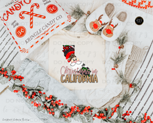 Load image into Gallery viewer, Christmas States Gold DTF Transfer
