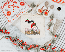 Load image into Gallery viewer, Christmas States Gold DTF Transfer
