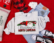 Load image into Gallery viewer, Christmas States Leopard DTF Transfer
