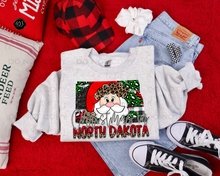 Load image into Gallery viewer, Christmas States Leopard DTF Transfer
