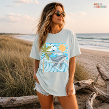 Load image into Gallery viewer, Coastal Whale DTF Transfer
