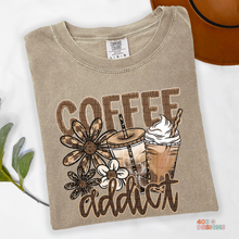 Load image into Gallery viewer, Coffee Addict DTF Transfer
