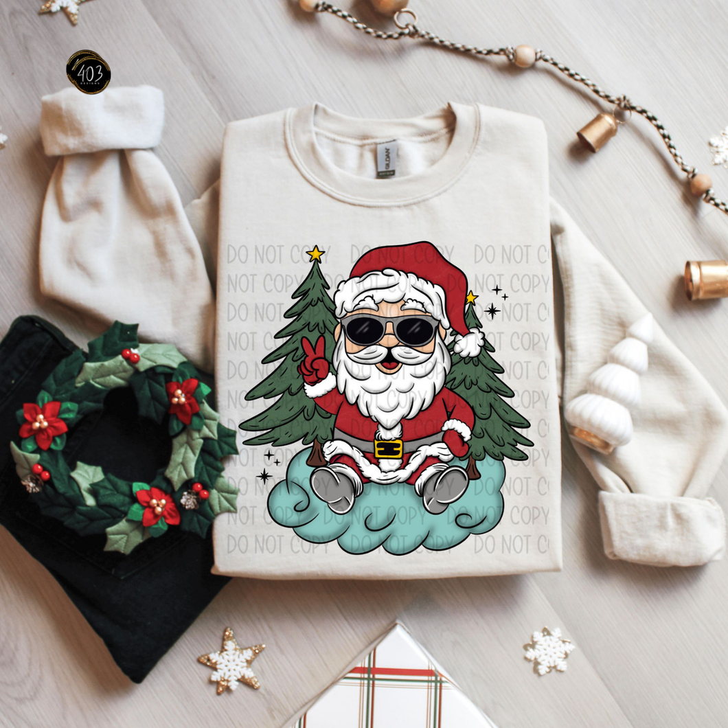 Cool Santa DTF Transfer