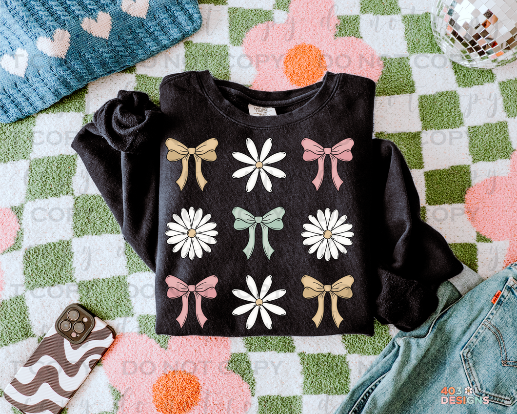 Coquette Flower Collage DTF Transfer