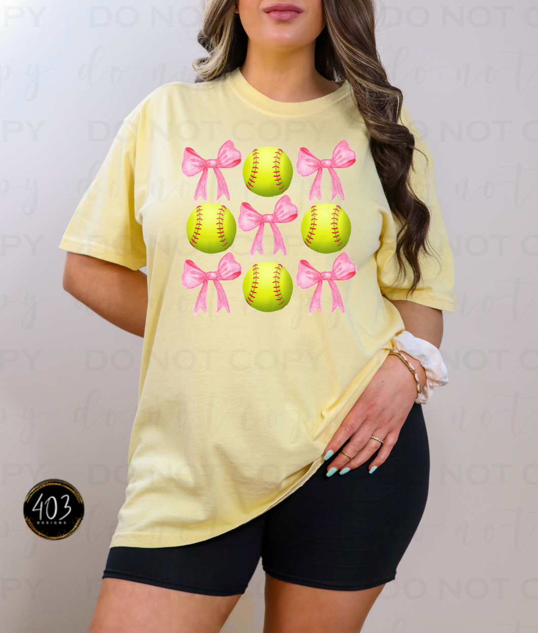 Coquette Softball DTF Transfer