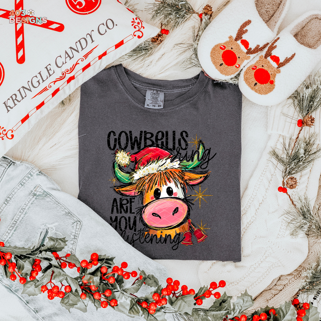 Cowbells Ring DTF Transfer