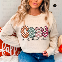 Load image into Gallery viewer, Cozy Vibes DTF Transfer
