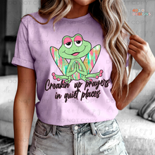 Load image into Gallery viewer, Croakin&#39; Up Prayers DTF Transfer
