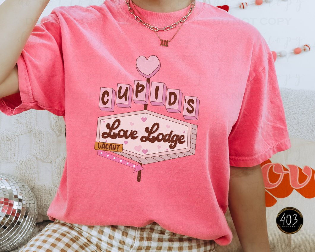 Cupid's Love Lodge 10 Pack DTF Transfer