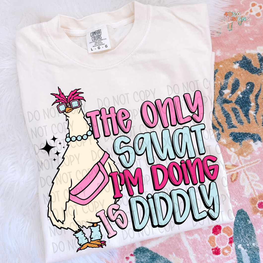 Diddly Squat DTF Transfer