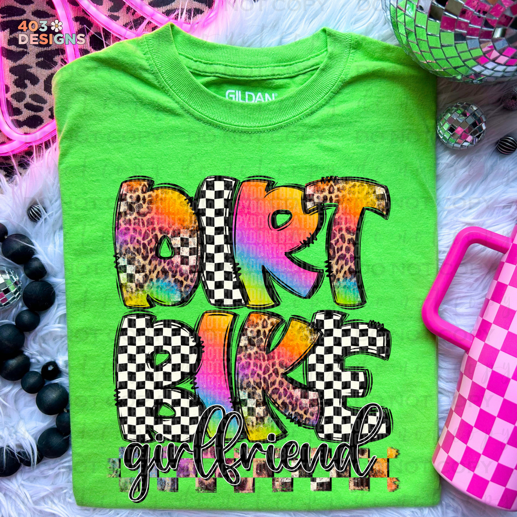 Dirt Bike Girlfriend DTF Transfer