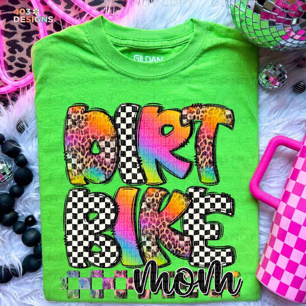 Dirt Bike Mom DTF Transfer