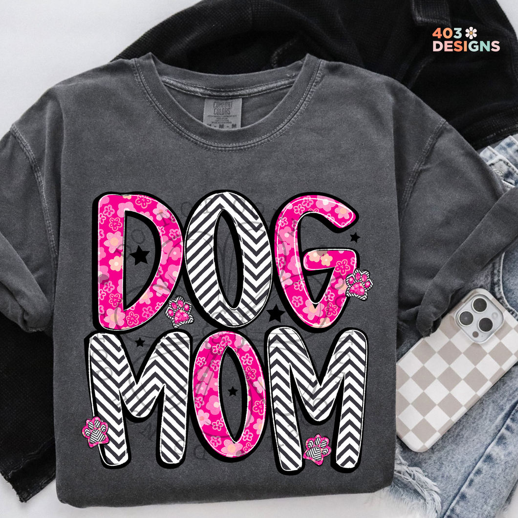 Dog Mom DTF Transfer