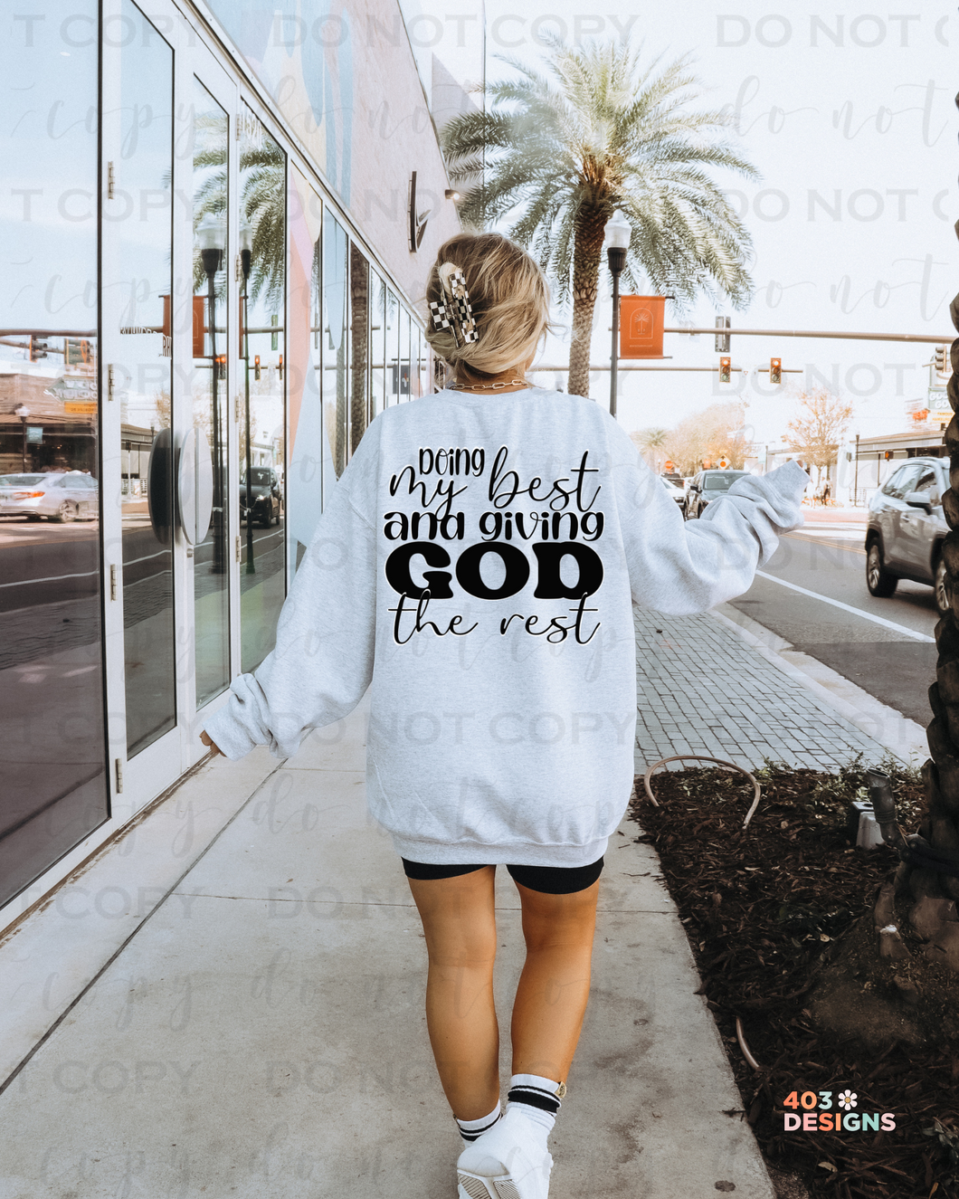 Doing My Best DTF Transfer