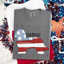 Load image into Gallery viewer, Patriotic Animal Breeds DTF Transfer
