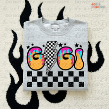Load image into Gallery viewer, Drip Checkered Personalized DTF Transfer
