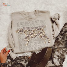 Load image into Gallery viewer, Duck Camo Dog Mom DTF Transfer
