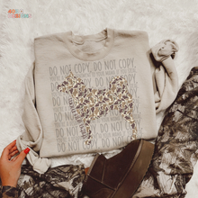 Load image into Gallery viewer, Duck Camo Dog Mom DTF Transfer
