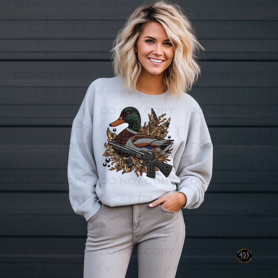 Duck Hunting DTF Transfer