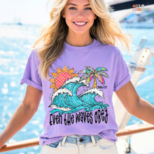 Load image into Gallery viewer, Even The Waves Obey DTF Transfer
