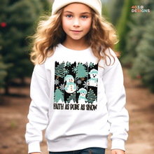 Load image into Gallery viewer, Faith As Pure As Snow DTF Transfer
